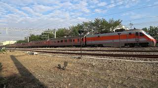 123次自強號通過大林車站 20211230