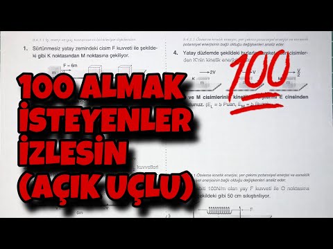 9.Sınıf Fizik 2.Dönem 1.Yazılı