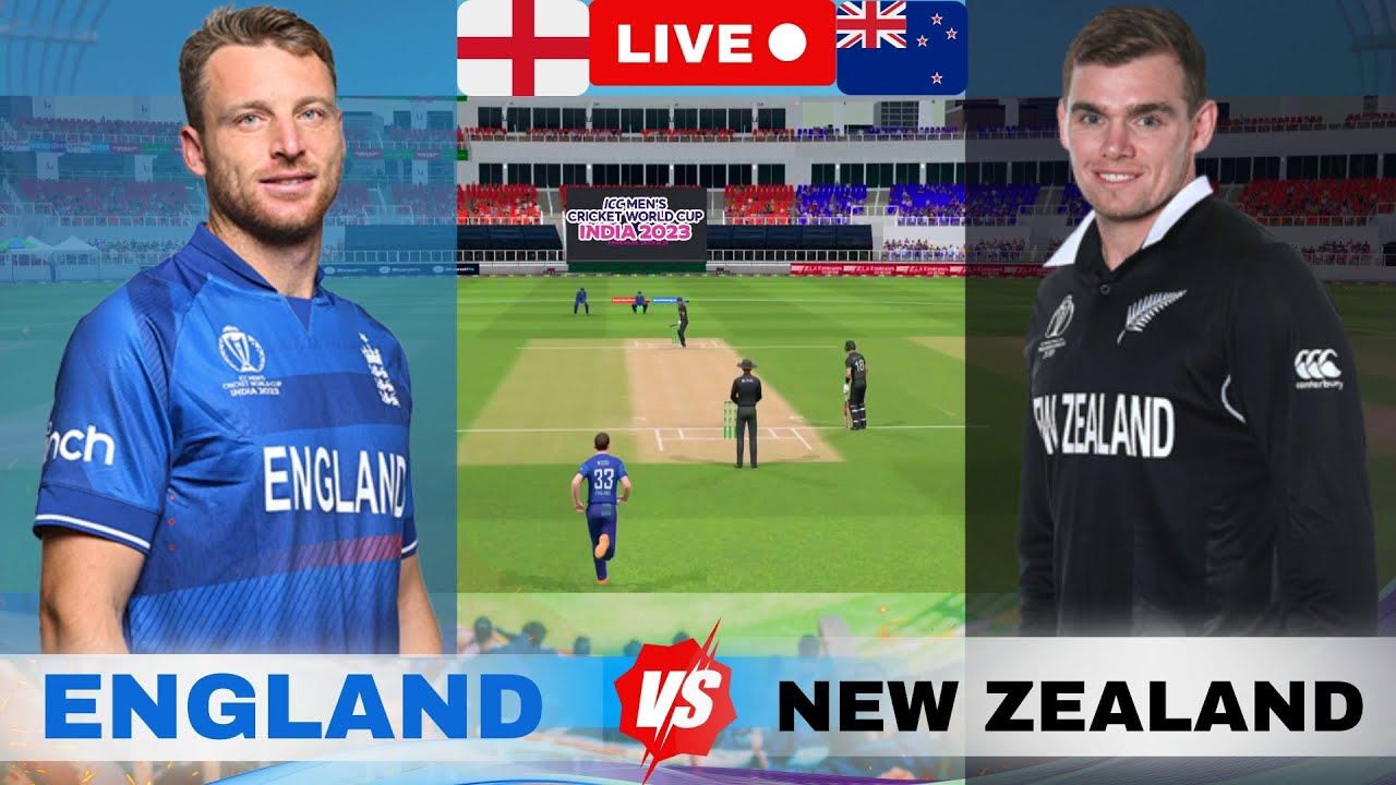 England v New Zealand: Cricket World Cup 2023 opener  live