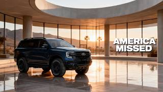 The 2027 Ford Everest Is the SUV America Has Been Missing