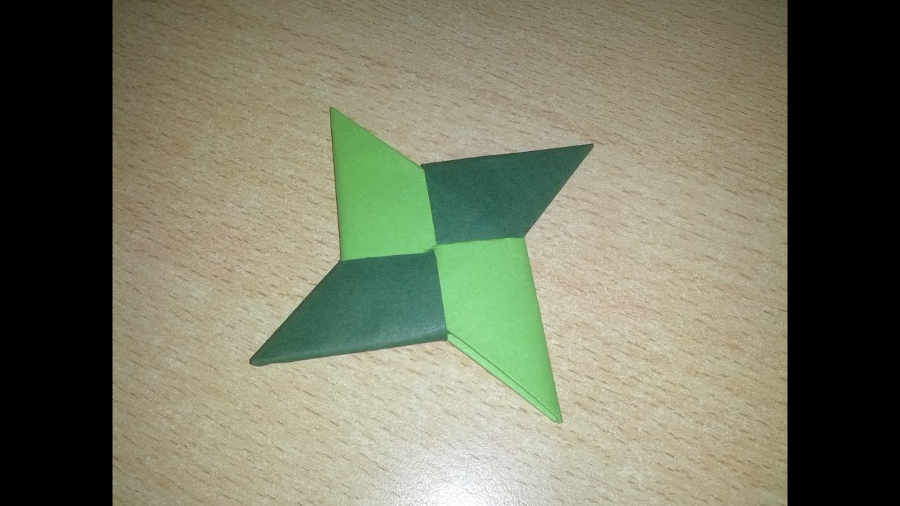 ninjastern basteln Origami YouTube