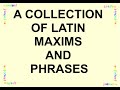 1913 Cotterell A Collection Of Latin Maxims And Phrases Literally Translated 3rd Ed 