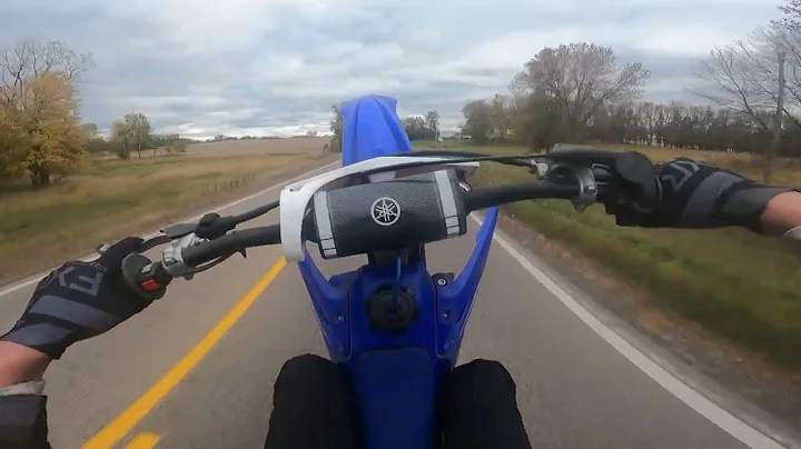 *2020 YZ 125 power wheelies* (6th gear!)