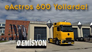 Mercedes Benz Eactros 600 - Actros 8X2 İnceleme Ve Yenilenen Özellikleri