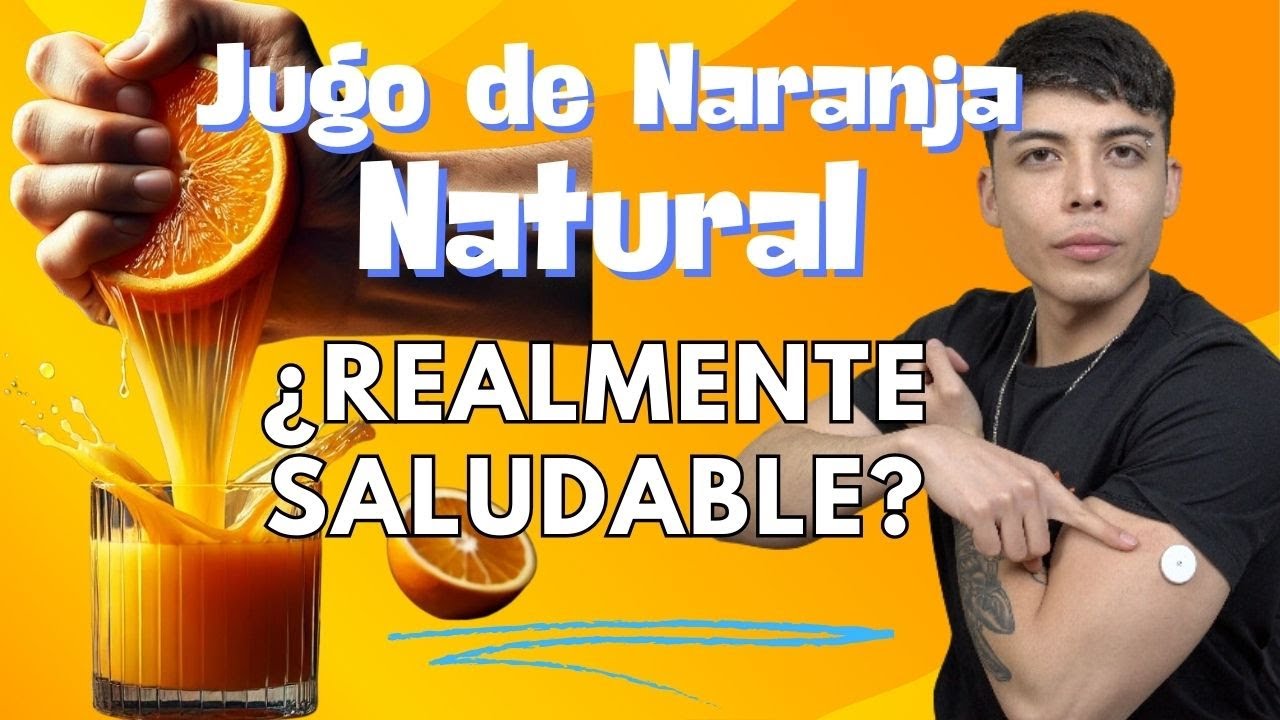 Jugo de Naranja vs. Naranja Entera: El Impacto Oculto en tu Glucosa y Salud Metabólica
