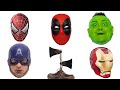 Superheroes Vs Siren Head Scary Movie 