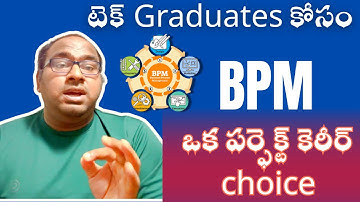 Tech Graduates కోసం Powerful Career Option – BPM Explained in Telugu | Business Process Management