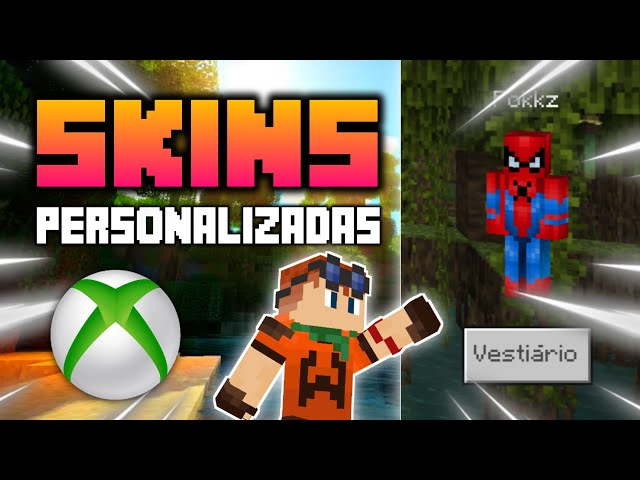 Minecraft - como mudar skin no minecraft xbox360 - Aprendendo a jogar ☜═㋡ 