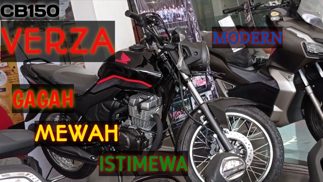 Review Honda Cb150 Verza 2021 Terbaru Plus Harganya - YouTube