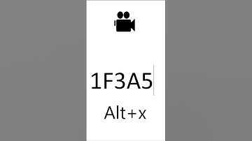 Video camera 🎥 Symbol in ms word #cadmonkeys #shortsfeed #shorts #subscribe #tutorial #like #movie