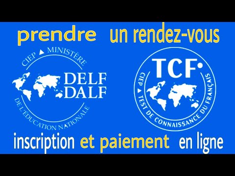 inscription et paiement en ligne du TCF /DELF /DALF