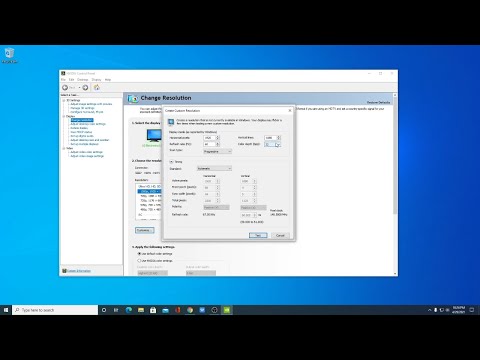 How to Set Custom Screen Resolution on Windows 10 hqdefault