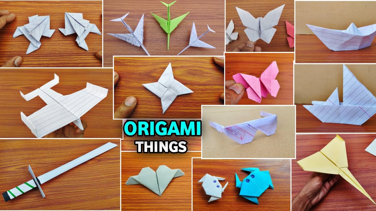 Can You Fold These? 🏆 16 Viral Origami Crafts You HAVE to Try (Channel Trailer) - YouTube