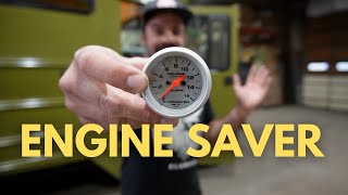 Installing an EGT gauge in my DT466 Skoolie