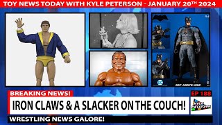 Toy News for the Week of January 14th 2024! Iron Claws, Leaked Lists, & A Slacker On The Couch!