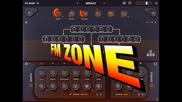 FM Zone - Boutique FM Synth with Sampler - UPDATED V2 - Walkthrough & Demo for the iPad