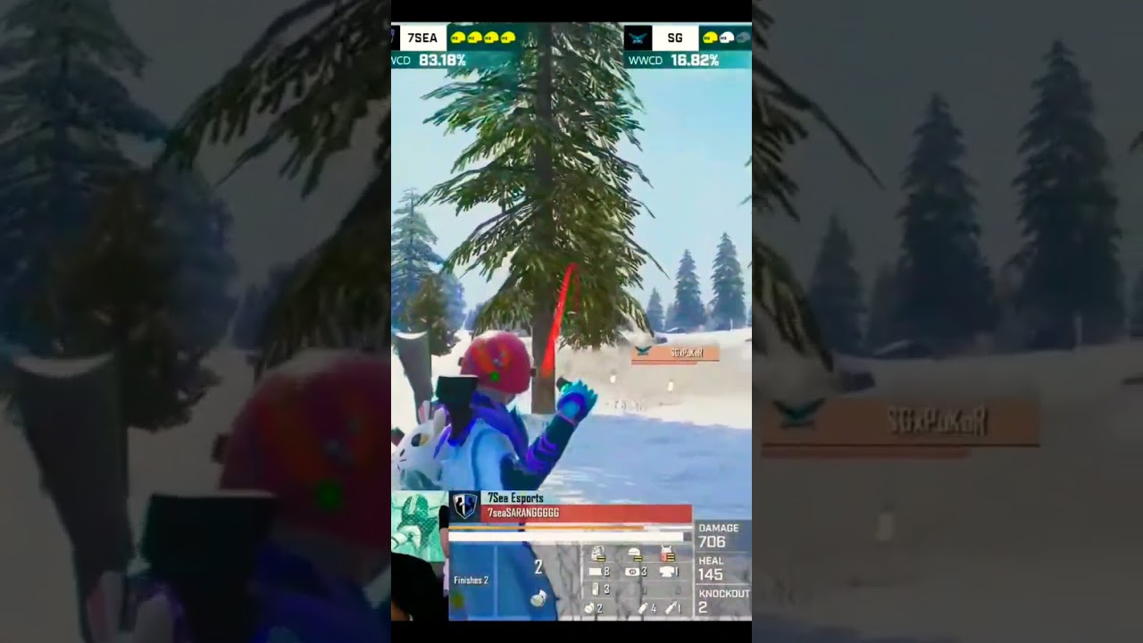 7Sea Esports WWCD Moment 🏆⚡🔥 | BGMI Showdown Lan Event Final Match 2 😱| 