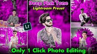 Lightroom Deep Pink Tone Photo Editing | Best Photo Editing App 2024 | Lightroom Preset Editing screenshot 2