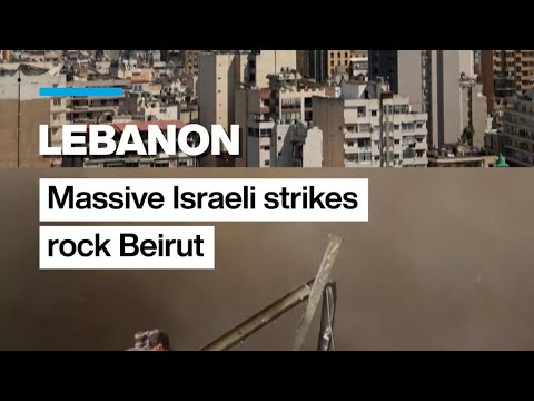 Israel pounds Lebanon with heaviest air strikes of the war • FRANCE 24 English