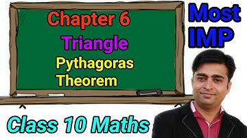 Pythagoras theorem (theorem 6.8) of class 10 maths NCERT