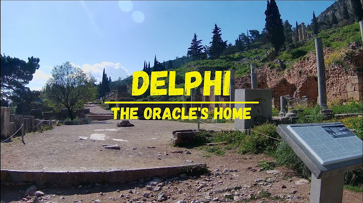 The temple of apollo at delphi ม อะไรน าสนใจ