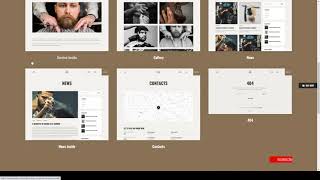 Chop - Barber Shop Vue JS Template beard beauty Minami screenshot 5