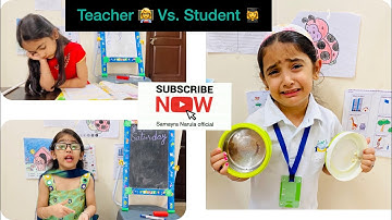 Teachers 👩‍🏫 vs. Student 👩‍🎓 |Samayra Narula|Child Actor 🌟|Vlogger🌈|Comedian😂|Dreamer💫
