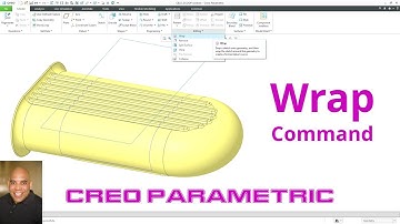 Creo Parametric - Wrap Command