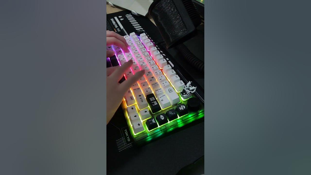 Modded PressPlay Rover84 v3 Typing Sound Test - YouTube