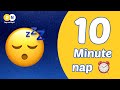 10 minute nap timer with alarm  relaxing rain ambiance