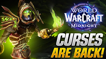 Curses Are Back! Midnight Beta Warlock Changes/UI Updates!