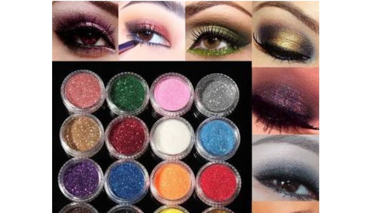 Glitter EyeShadowsDifferent Variety of Glitter EyeShadows. YouTube