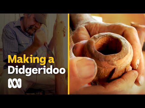 Making a didgeridoo with world famous didge player Mark Atkins | ABC Australia