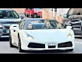 SUPERCARS IN MONACO | Two Gorgeous Lady in One Ferrari 