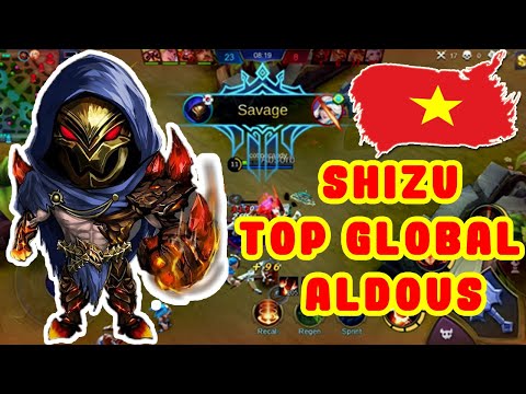 Top Global Aldous by Shizu Gaming from Vietnam - WTF Mobile Legends