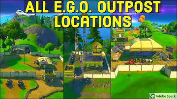 E.G.O. Outpost All Locations! - Search Chests at E.G.O. Outposts - The Lowdown Challenges Fortnite