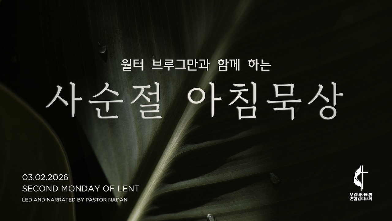 사순절 새벽 묵상: “가보지 않은 길” — 셋째 주 월요일 “보고, 사랑하고, 따르기”