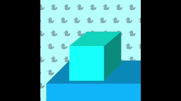 Falling cubes #animation #loop #shorts