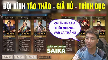 🟢 Đội hình Táo Tháo - Giả Hủ - Trình Dục | Tam Quốc Chí - Chiến lược