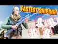 The FASTEST MODERN WARFARE SNIPING you'll SEE...