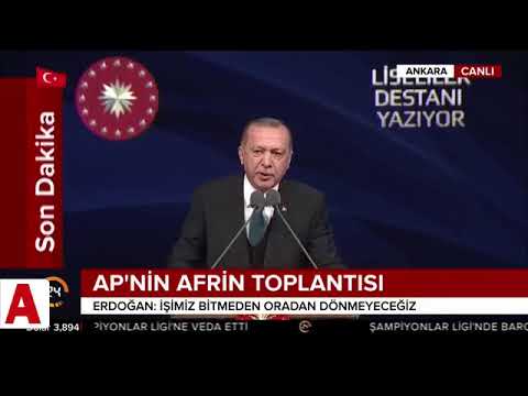 cumhurbaşkanı listesi Cumhurbaşkanı Erdoğan´dan AP´ye rest