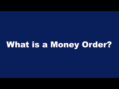 What Is A Money Order?