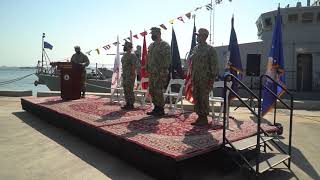 USS Tempest Change Of Command Ceremony