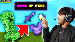 MINECRAFT, BUT MOBS DROP SUPER OP ITEMS. @YesSmartyPie 