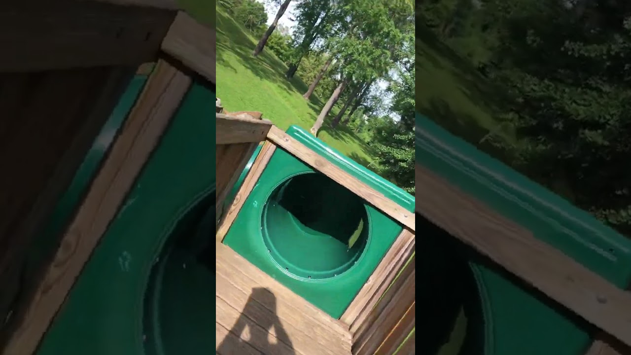 Wooden Playgrounds Hit Different