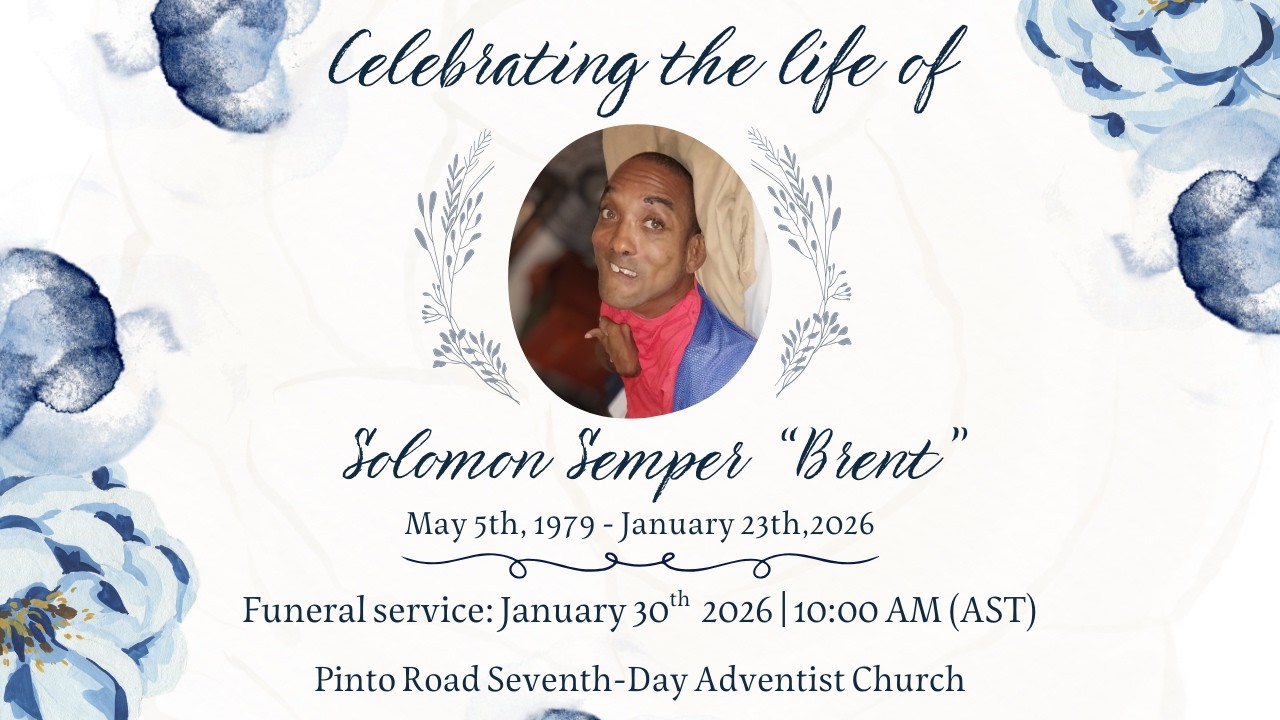 Funeral Service of Solomon Semper "Brent" - YouTube