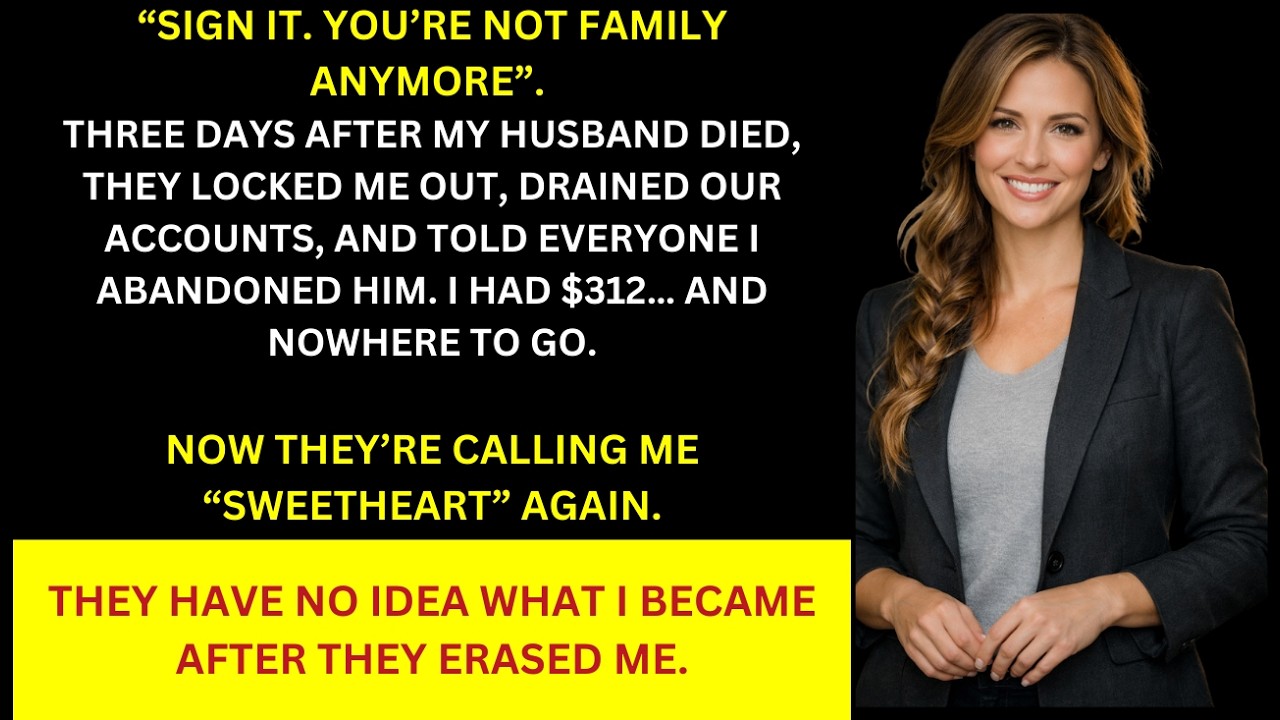 They Threw Me Out After My Husband Died… Now They’re Begging After the $100M Lotto