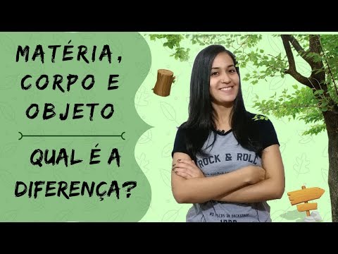 Matéria, corpo e objeto