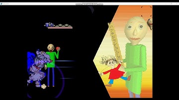 MUGEN Battle #1- Baldi VS Patchouli Knowledge