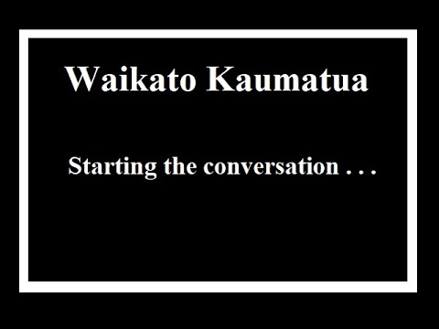 Waikato Kaumatua calls Te-Moana-Nui-A-Kiwa Embassy to start a conversation about an important issue